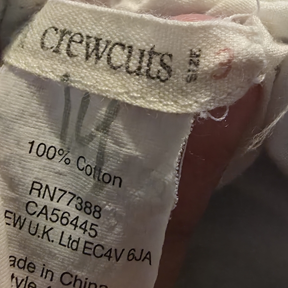 Crewcuts Blue and White Floral Kids Dress - Picture 2 of 2